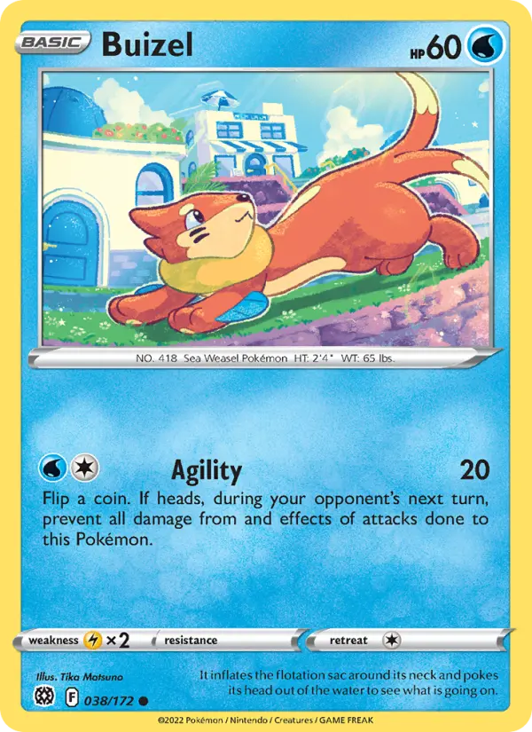 Buizel, Normal