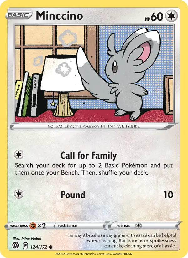 Minccino, Normal