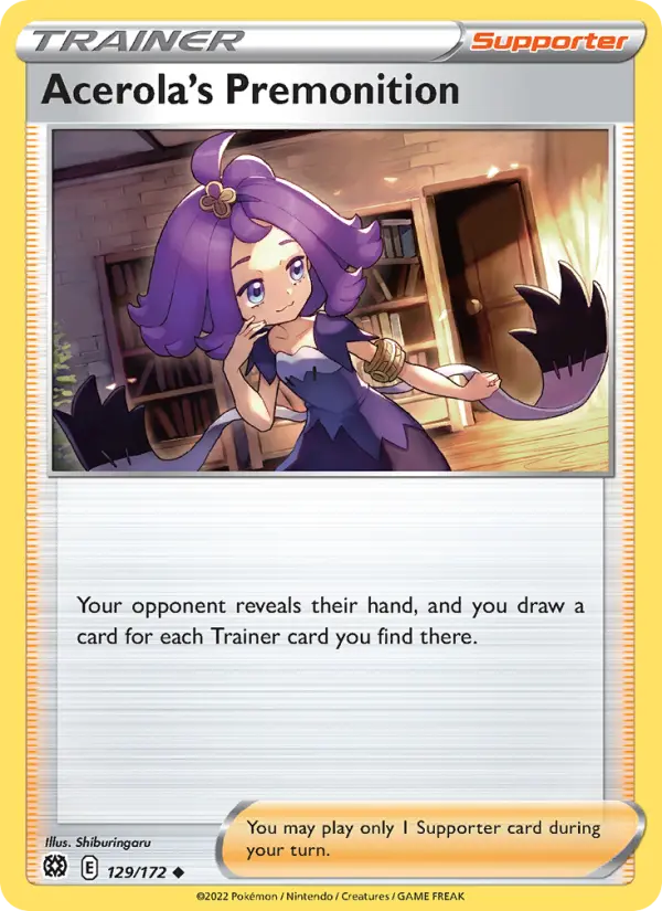 Acerola's Premonition, Normal