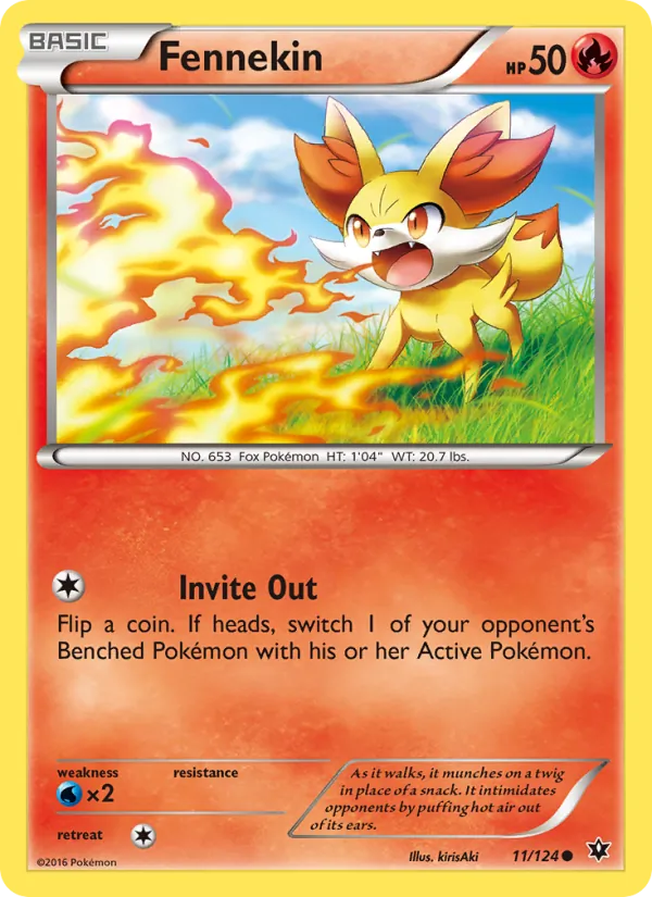 Fennekin, Normal