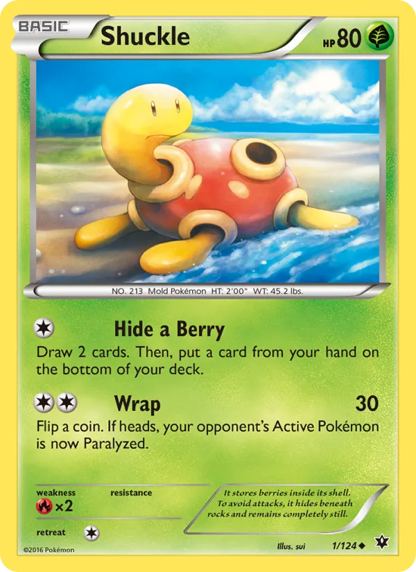 Shuckle, Normal