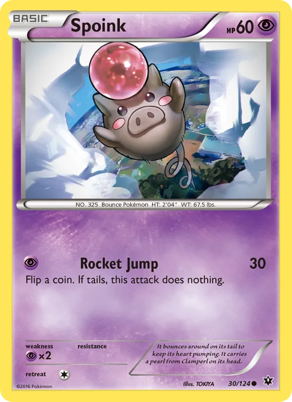 Spoink, Normal