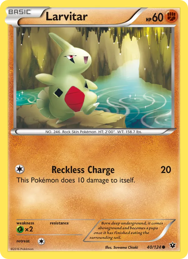 Larvitar, Normal
