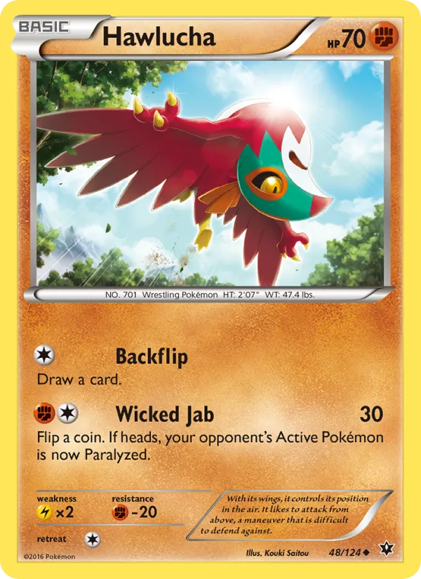 Hawlucha, Normal