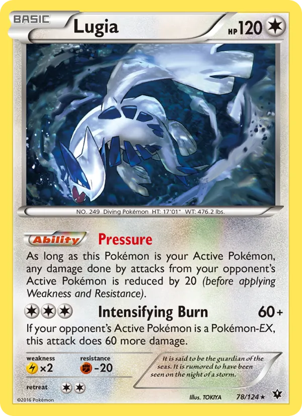 Lugia, Normal