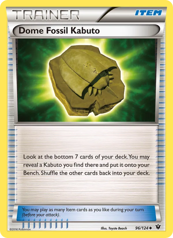 Dome Fossil Kabuto, Normal