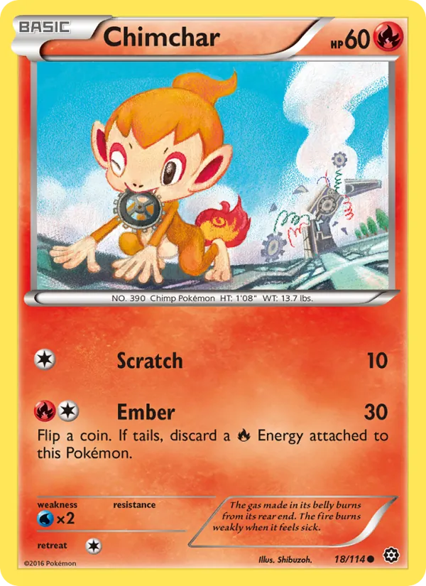 Chimchar, Normal
