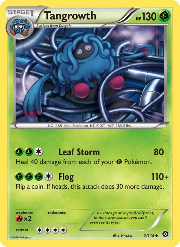 Tangrowth, Normal