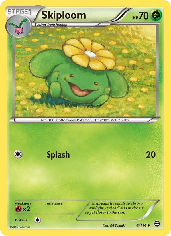 Skiploom, Normal