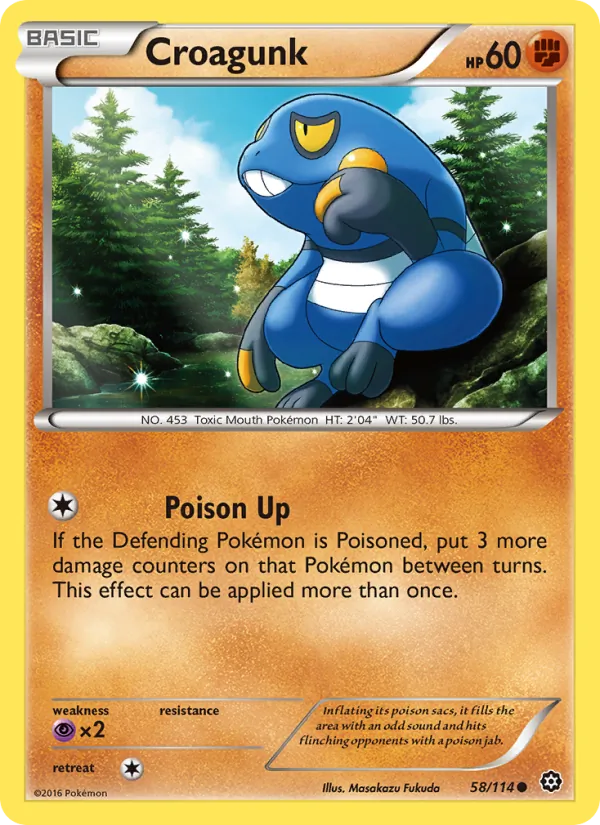 Croagunk, Normal