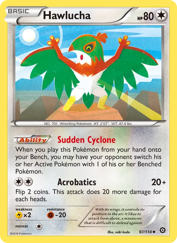 Hawlucha, Normal