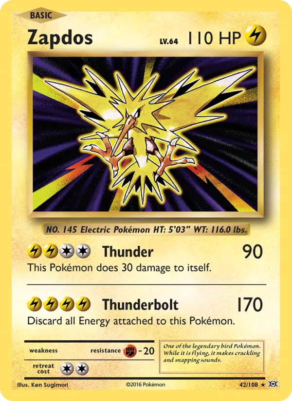 Zapdos, Holo