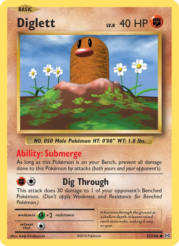 Diglett, Normal