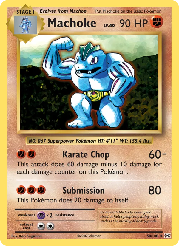 Machoke, Normal