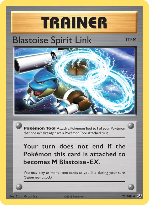 Blastoise Spirit Link, Normal