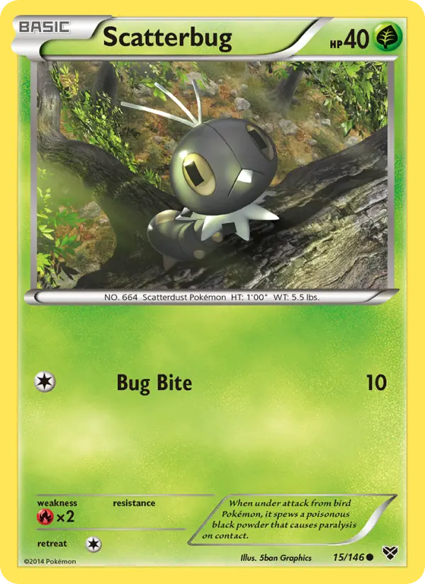 Scatterbug, Normal