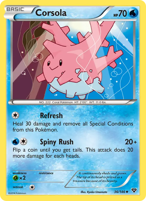 Corsola, Normal