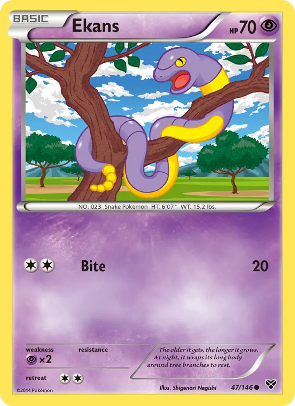 Ekans, Normal
