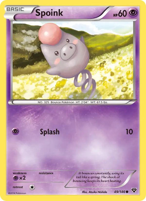 Spoink, Normal
