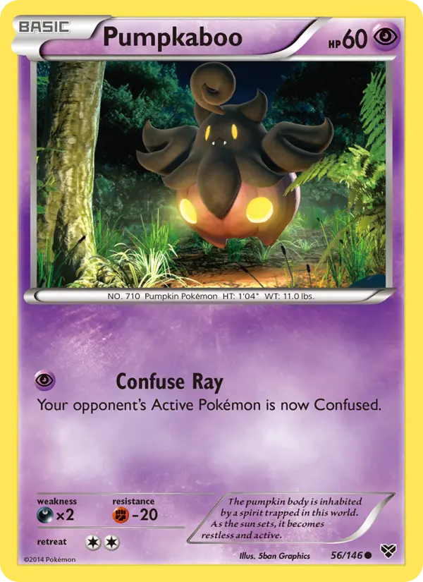 Pumpkaboo, Normal