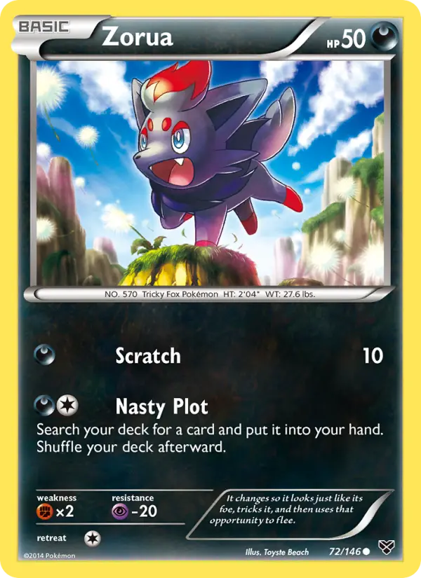Zorua, Normal