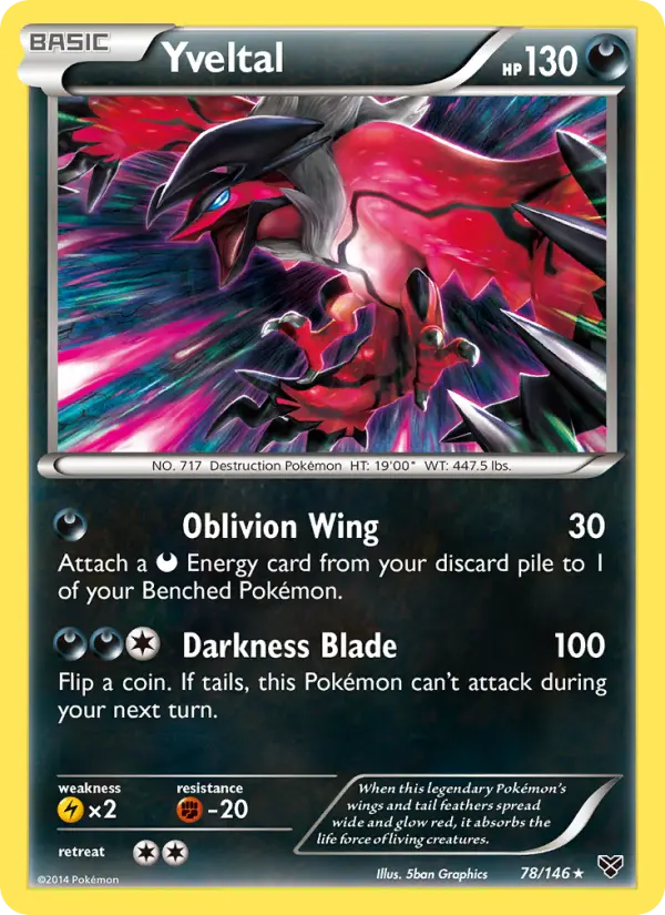 Yveltal, Normal