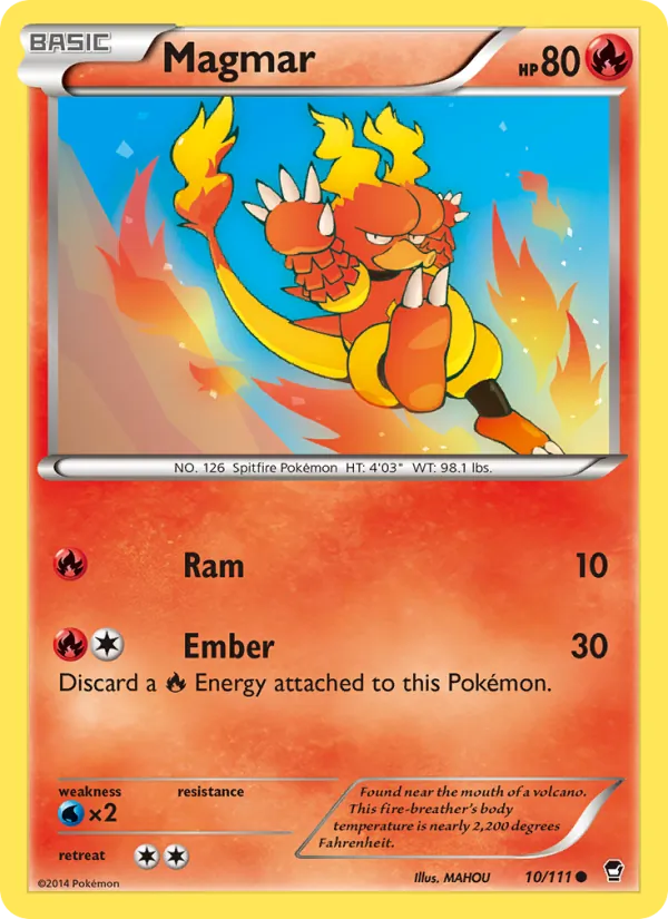 Magmar, Normal