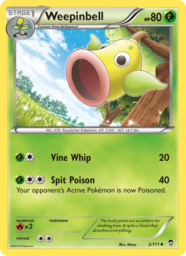 Weepinbell, Normal