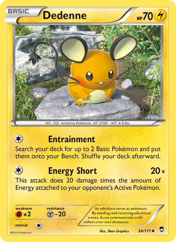 Dedenne, Normal