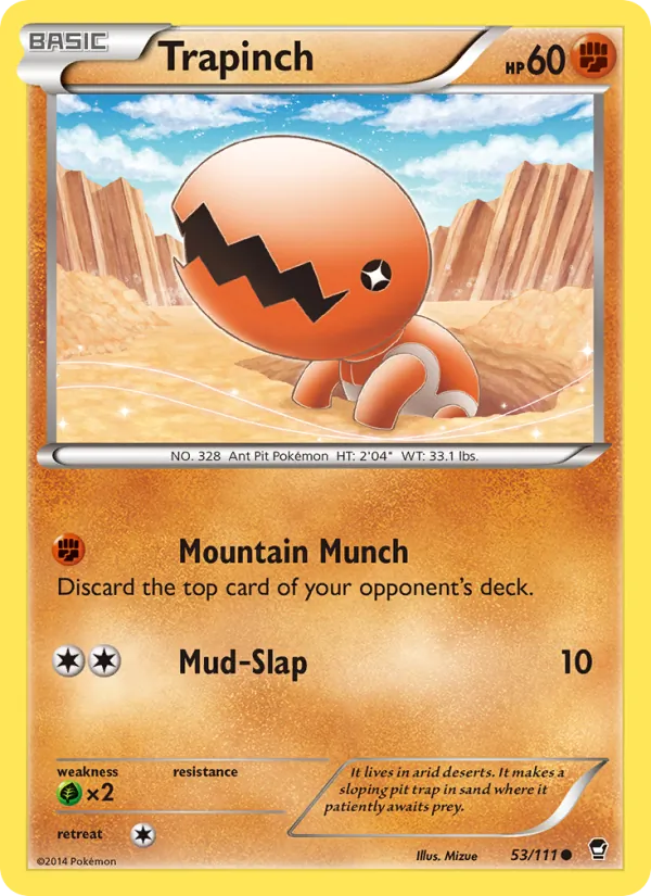 Trapinch, Normal