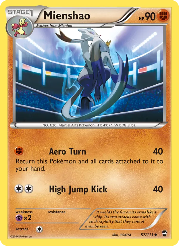 Mienshao, Normal