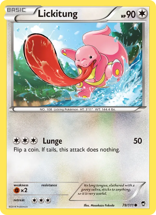 Lickitung, Normal