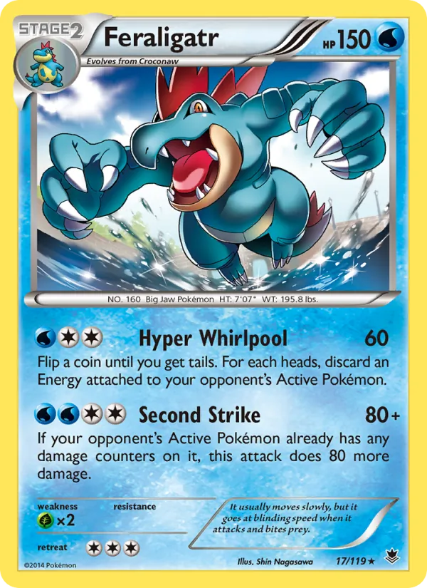Feraligatr, Holo