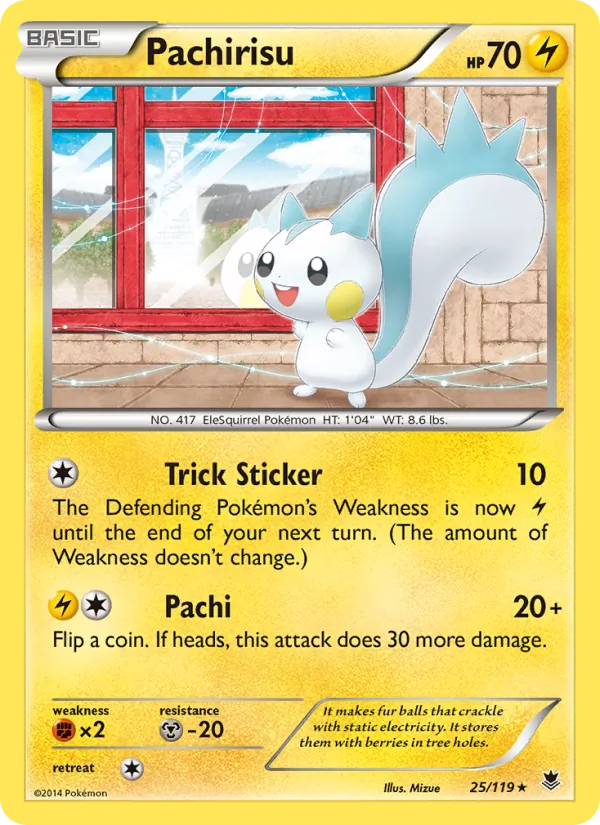 Pachirisu, Normal