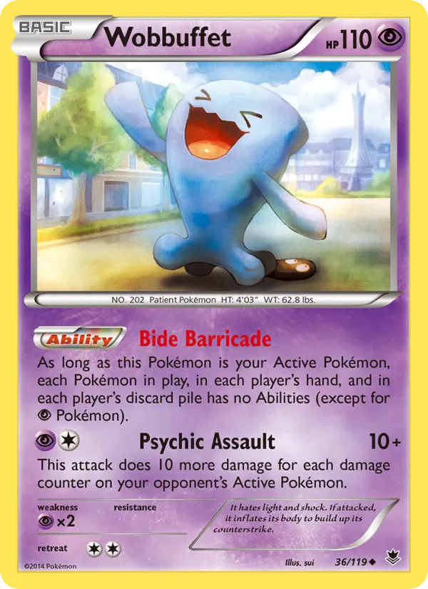 Wobbuffet, Normal