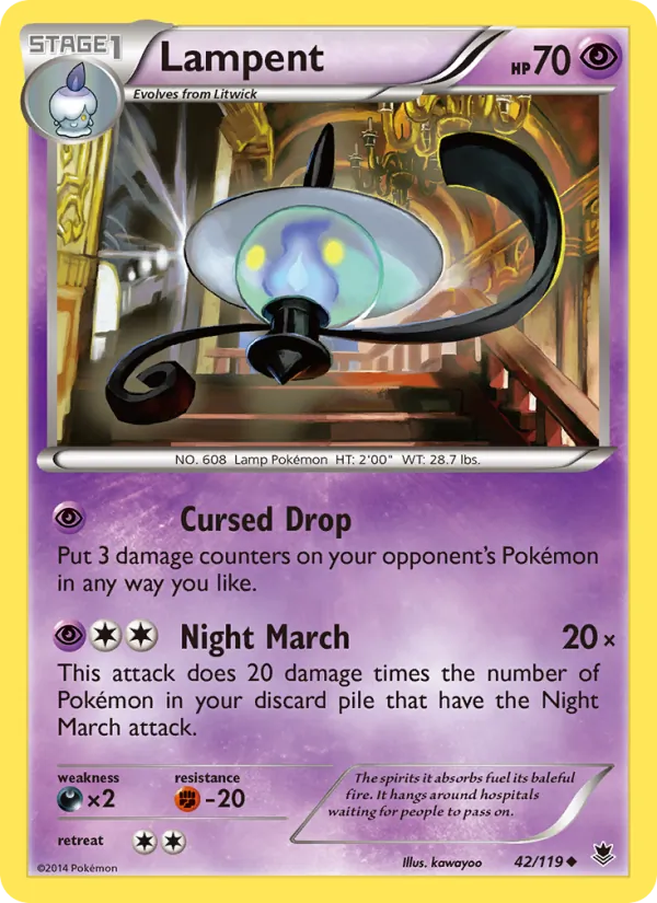 Lampent, Normal