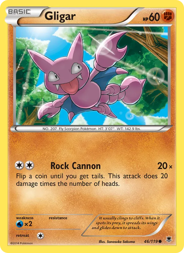 Gligar, Normal