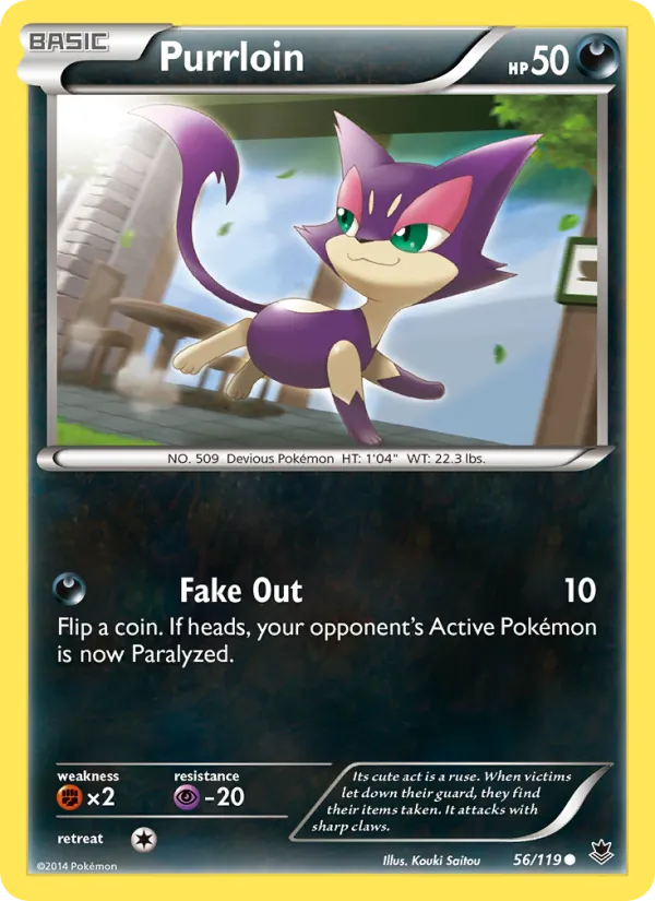 Purrloin, Normal