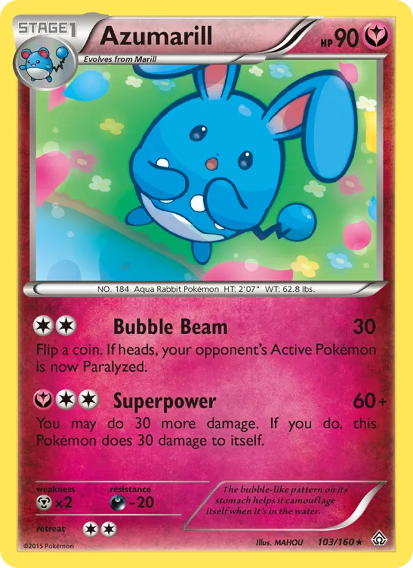 Azumarill, Normal