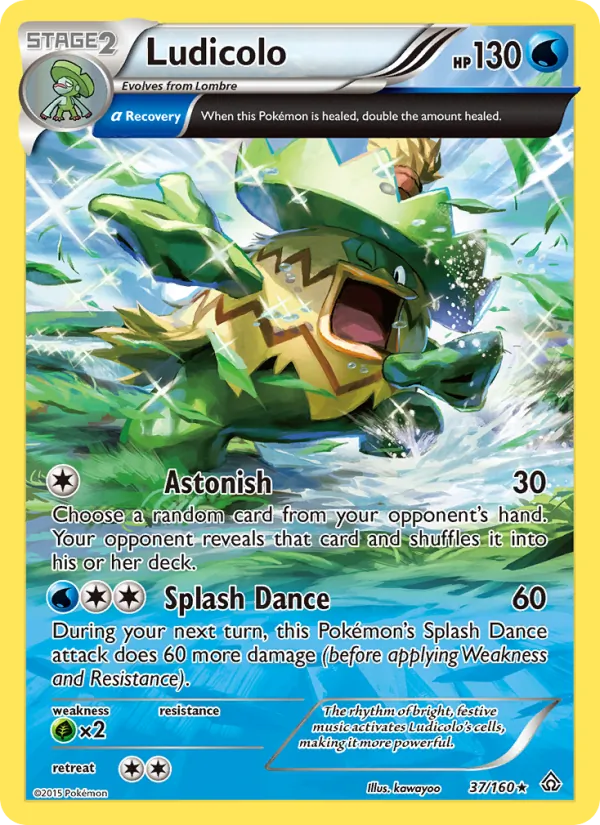 Ludicolo, Normal