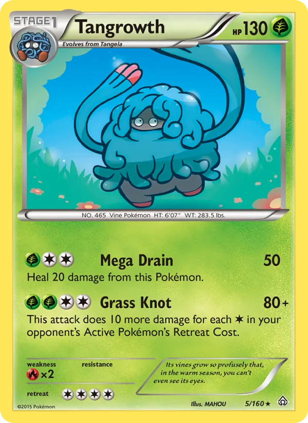 Tangrowth, Normal