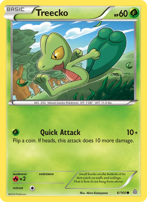 Treecko, Normal