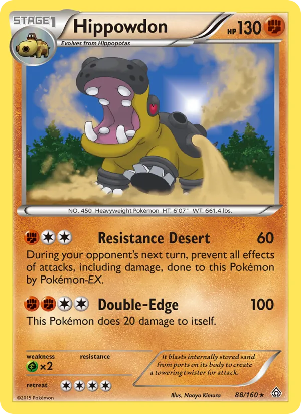 Hippowdon, Holo