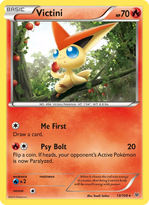 Victini, Normal