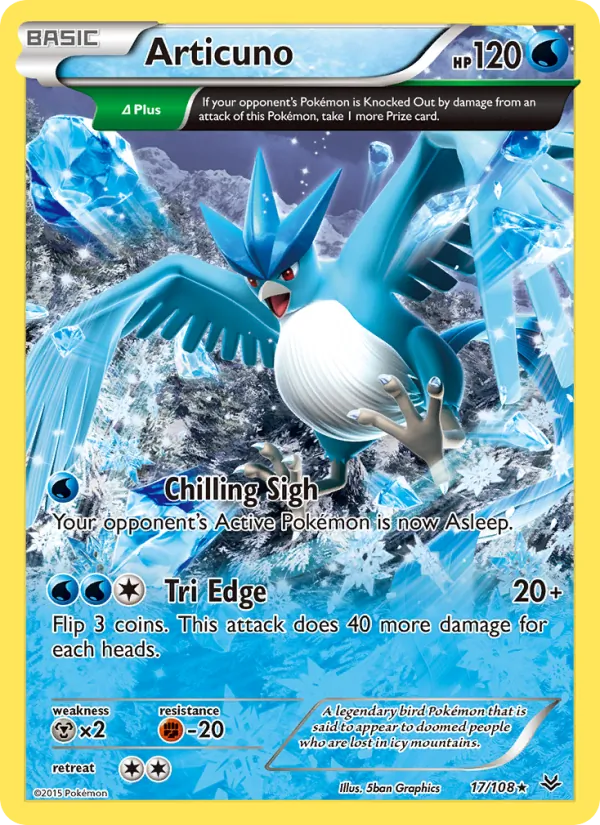 Articuno, Normal