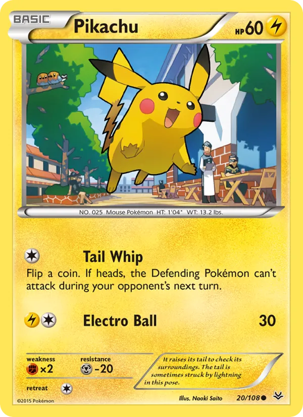 Pikachu, Normal