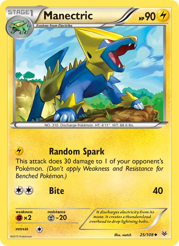 Manectric, Normal