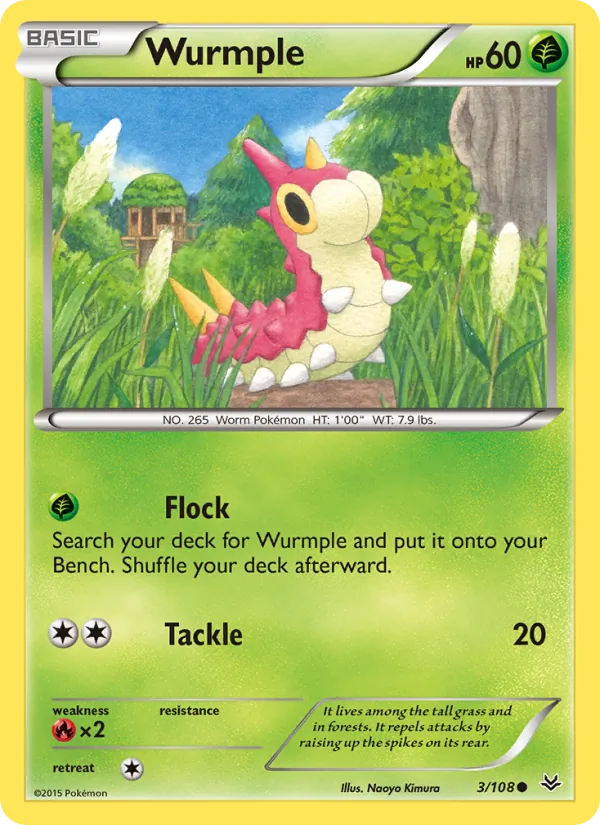 Wurmple, Normal
