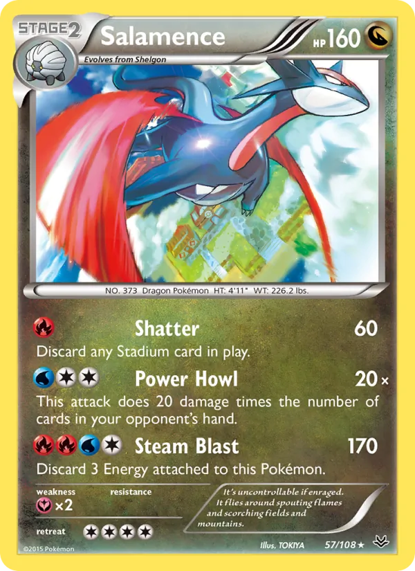 Salamence, Holo