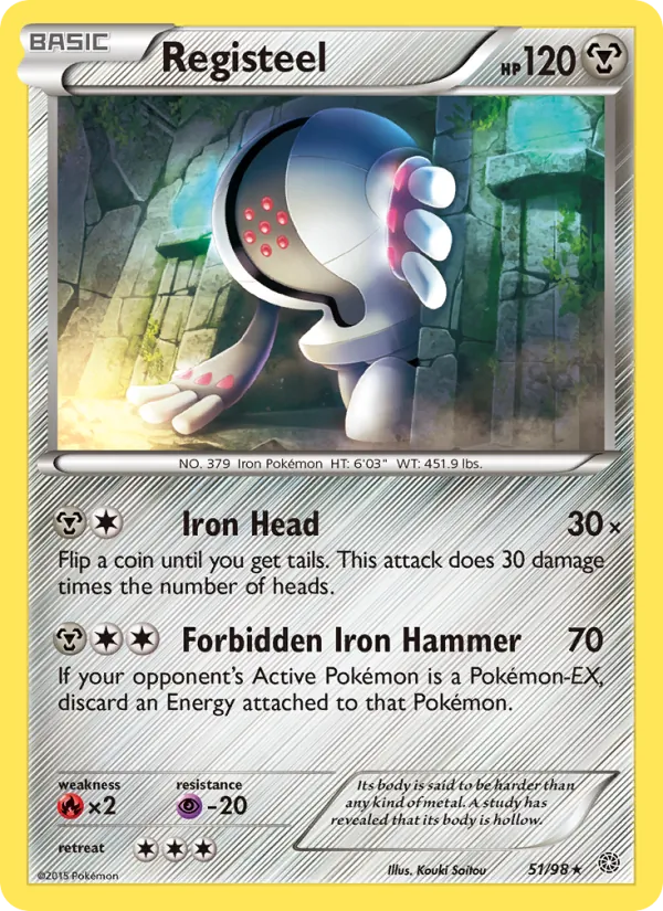 Registeel, Normal